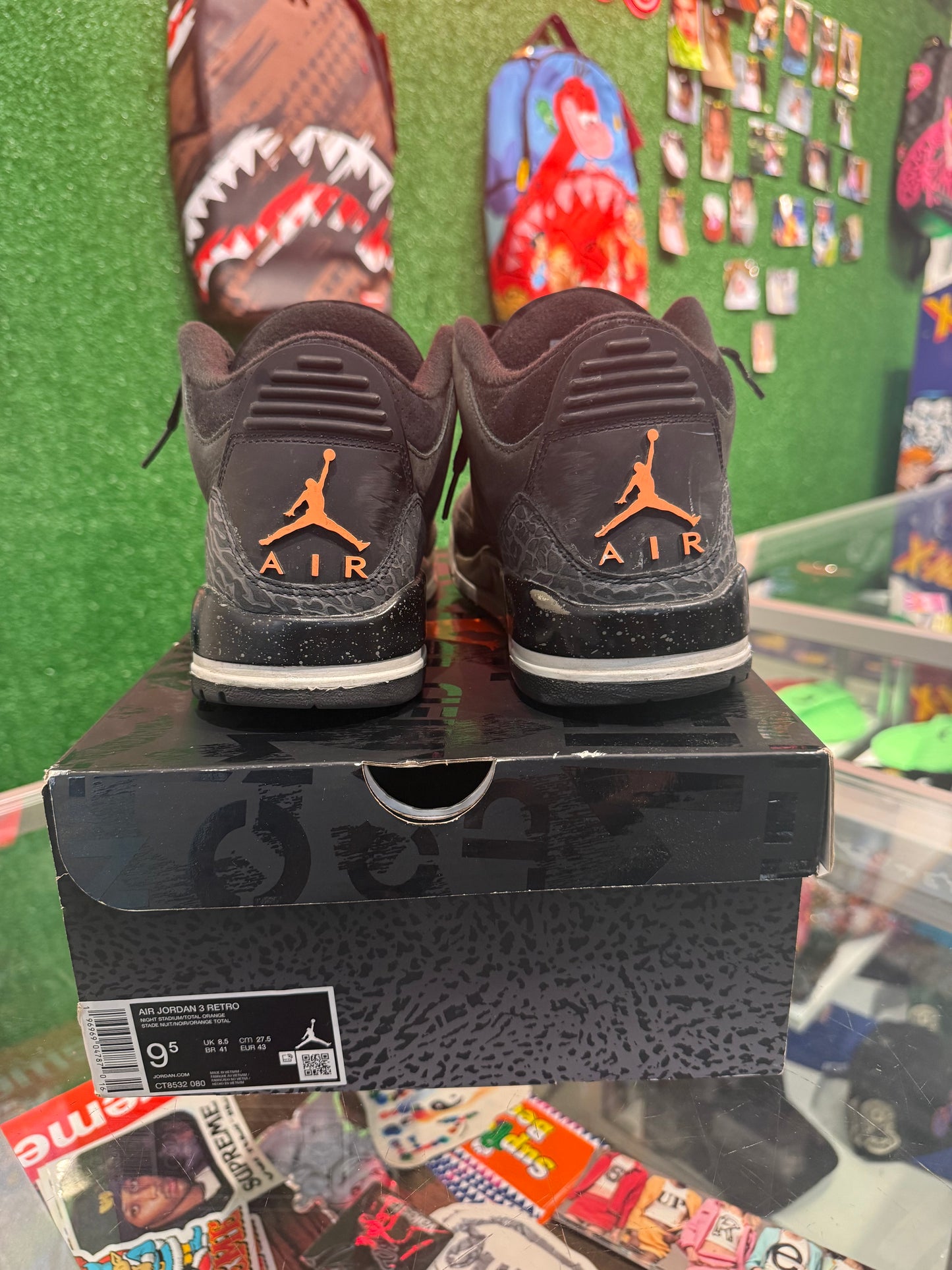 Air Jordan 3 Fear (USED.)