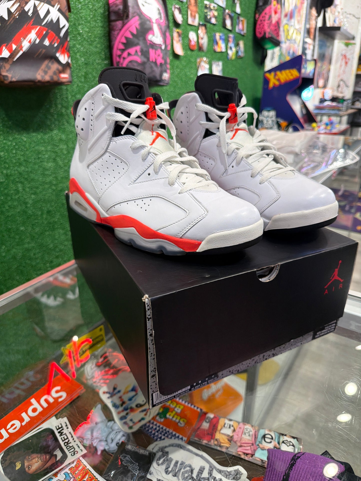 Air Jordan 6 infrared White (USED)