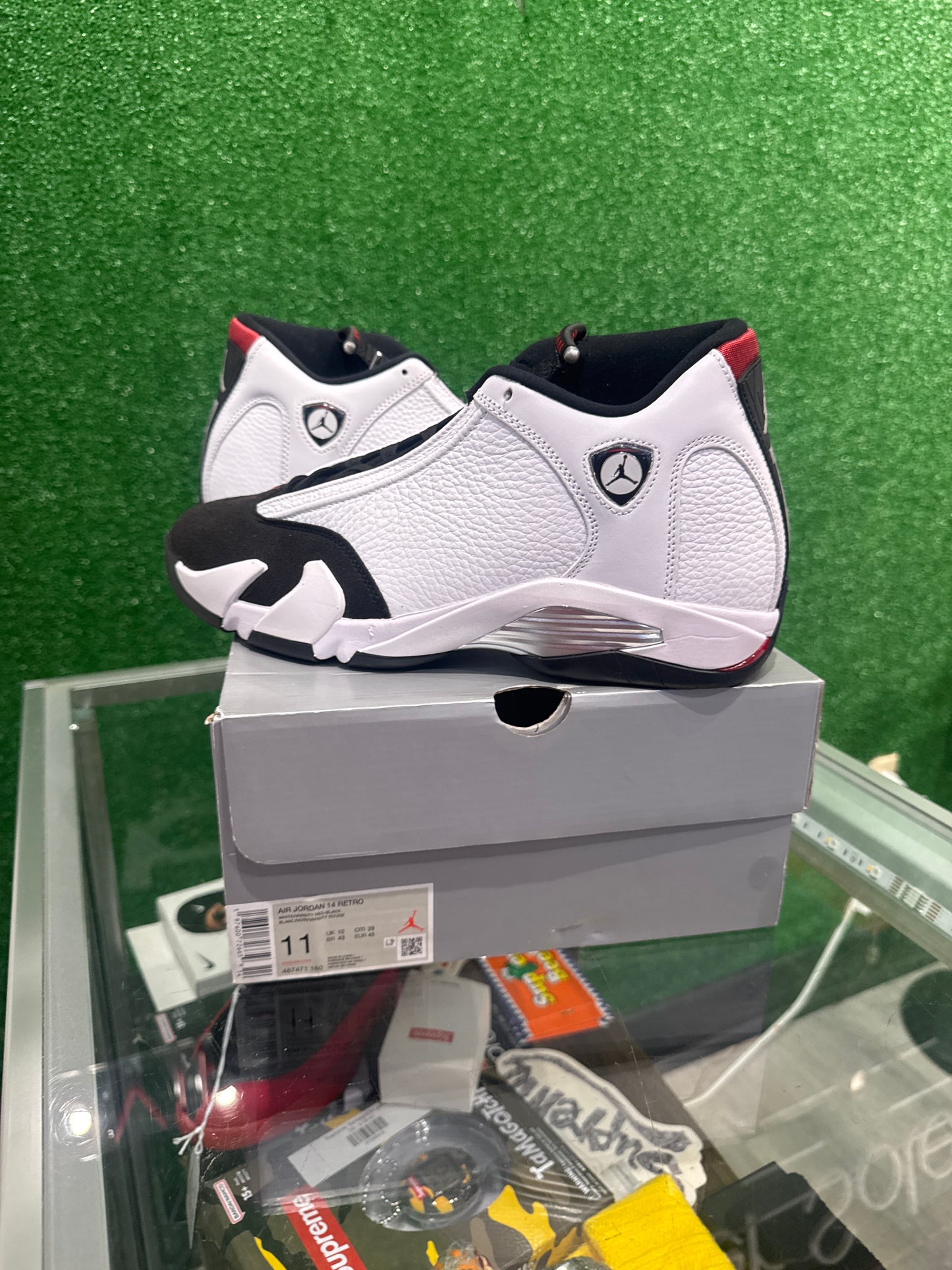 Air Jordan 14 Black Toe (USED)