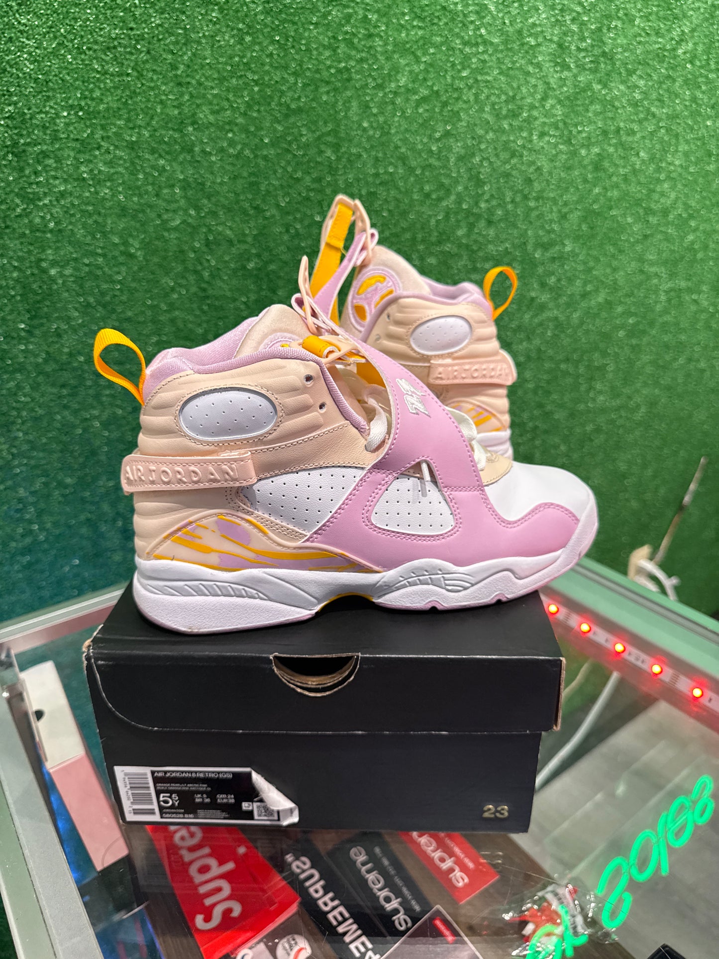 Air Jordan 8 Arctic punch (GS) (USED)