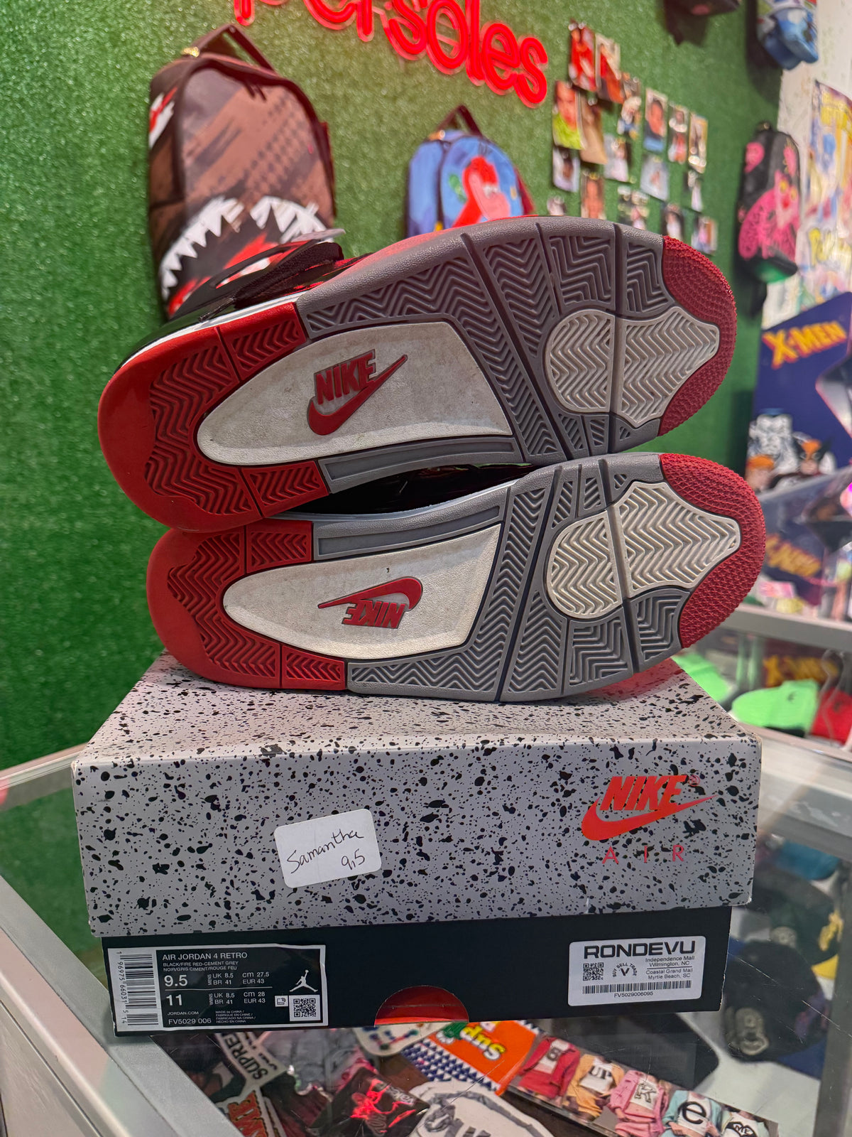 Air Jordan 4 Bred Reimaged  (2024) (USED)