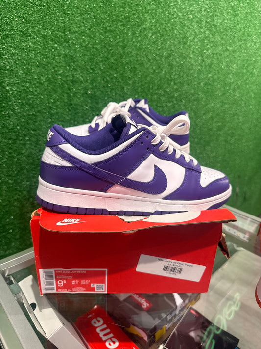 Nike Dunk Low Court Purple( USED)