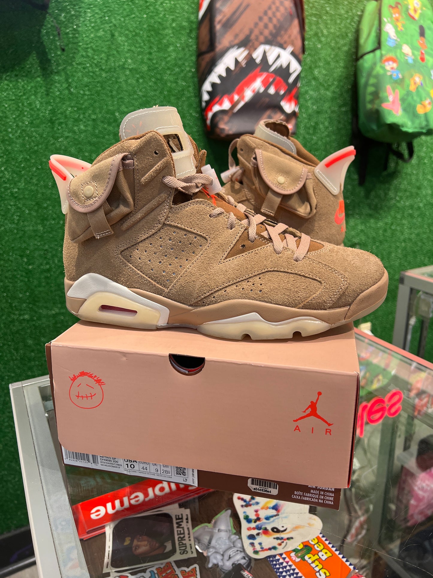 Air Jordan 6 Travis Scott British Khaki (USED)
