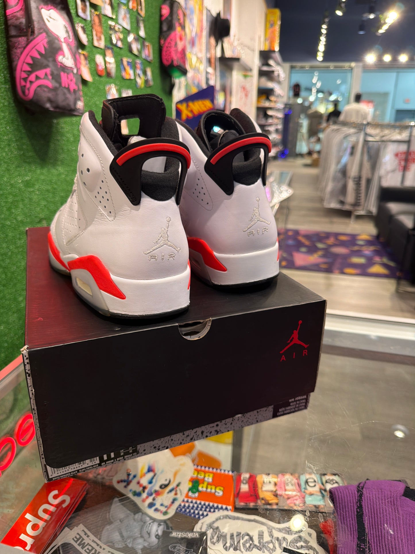 Air Jordan 6 infrared White (USED)