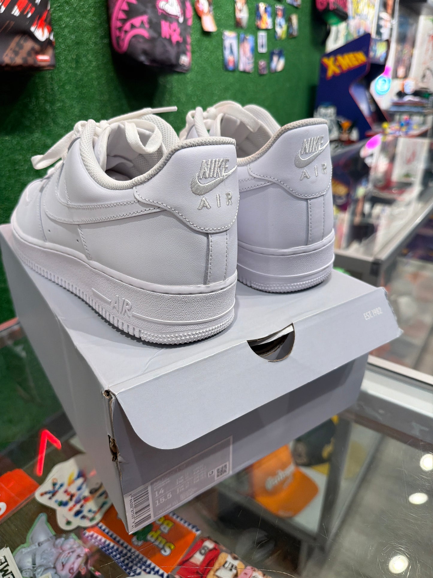 Air Force 1 Low '07 "White on White" (Used) *