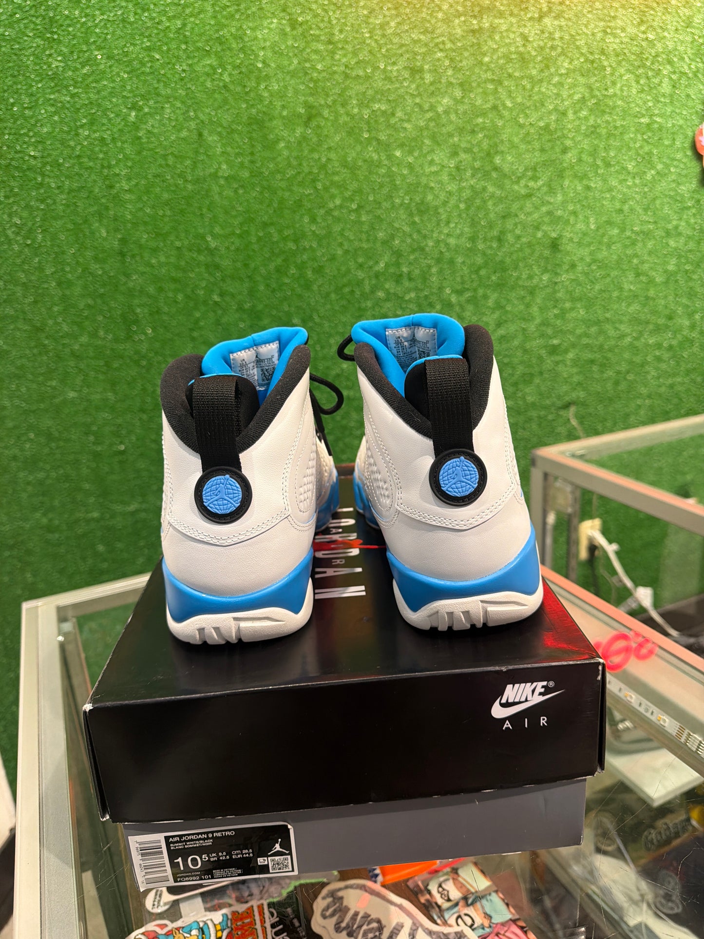 Air Jordan 9 Powder Blue (WORN ONCE)