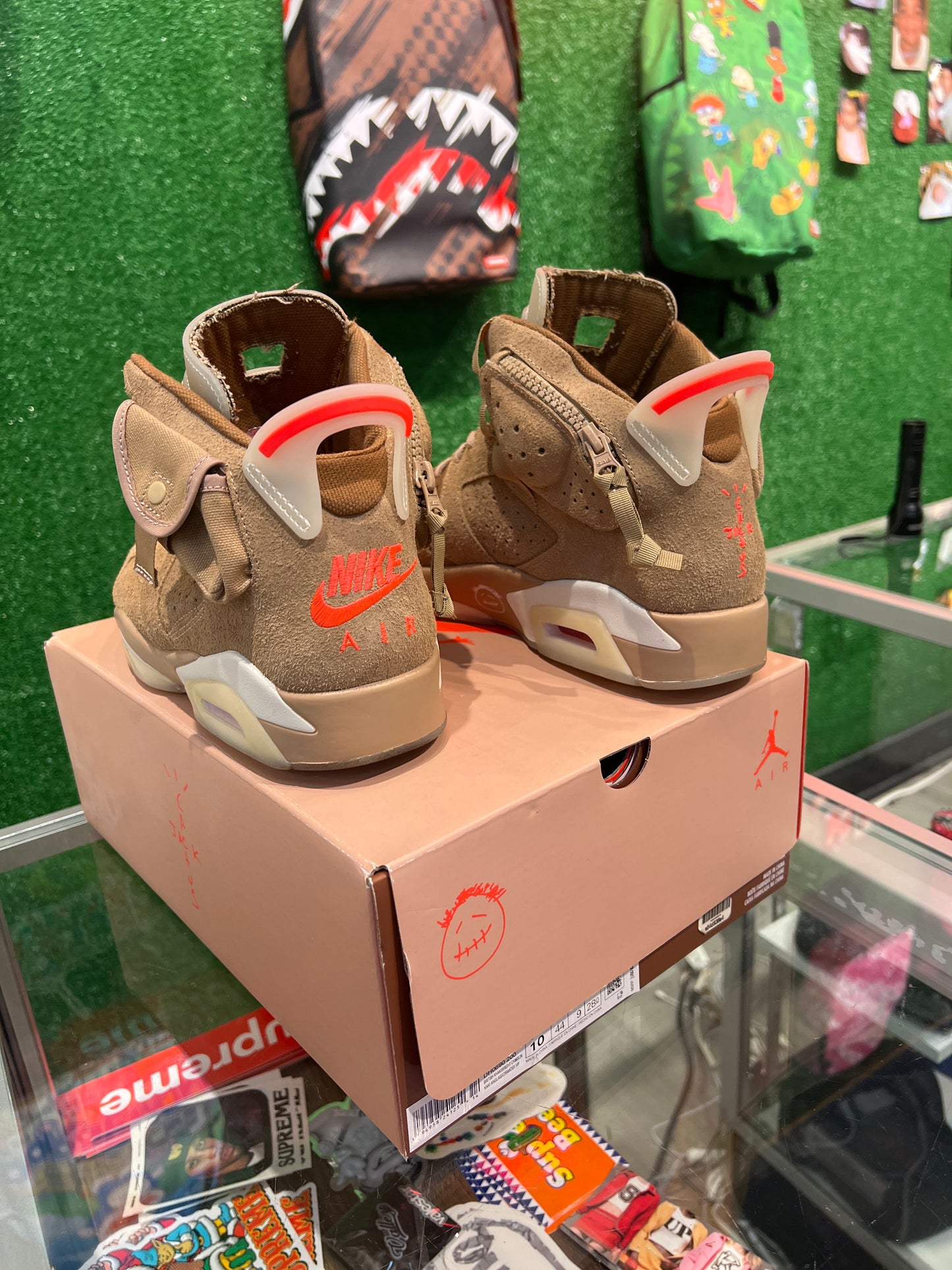 Air Jordan 6 Travis Scott British Khaki (USED)