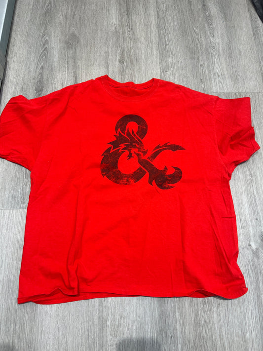 Red dragon tee