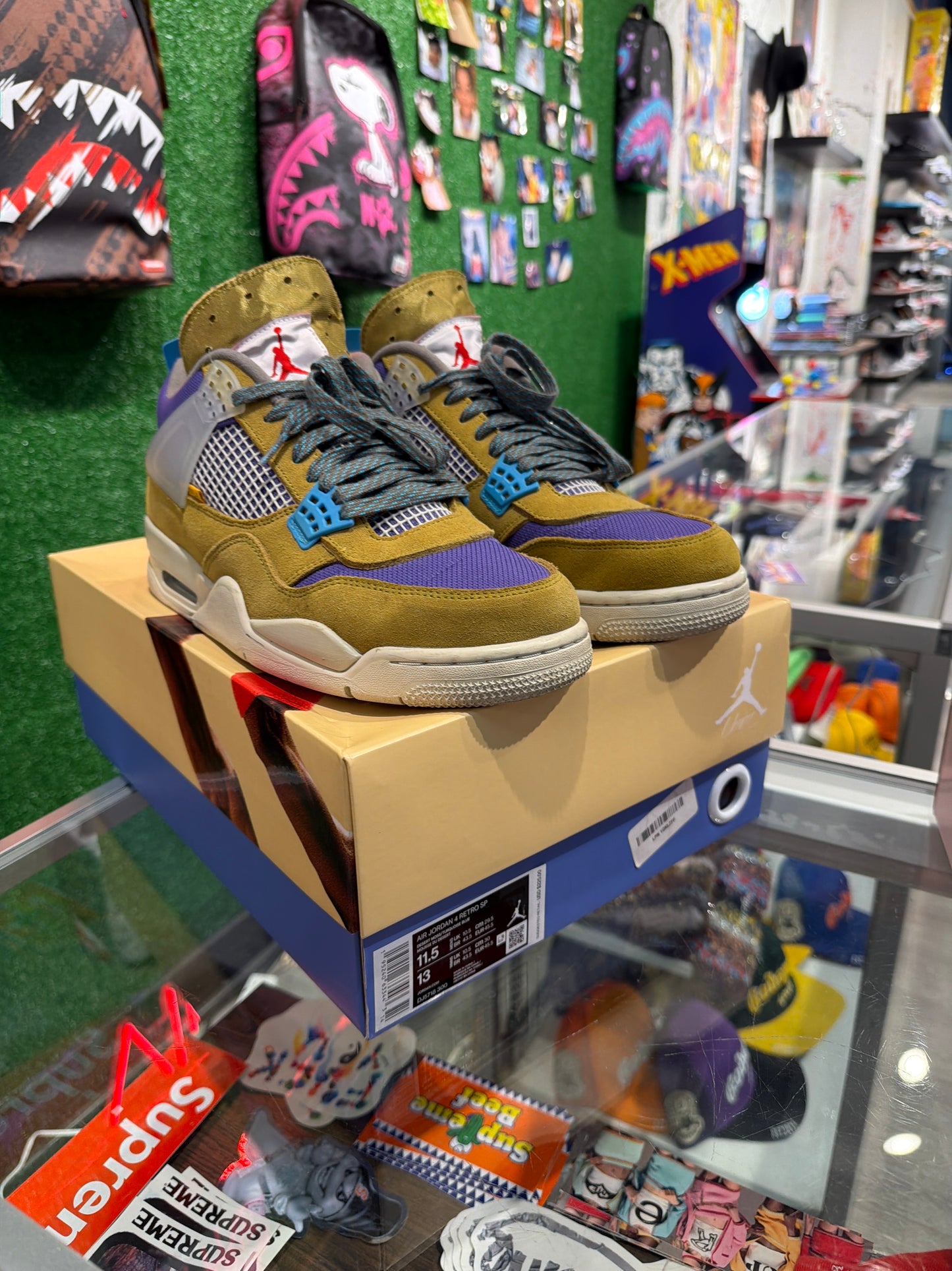 Air Jordan 4 Union Desert Moss (USED)