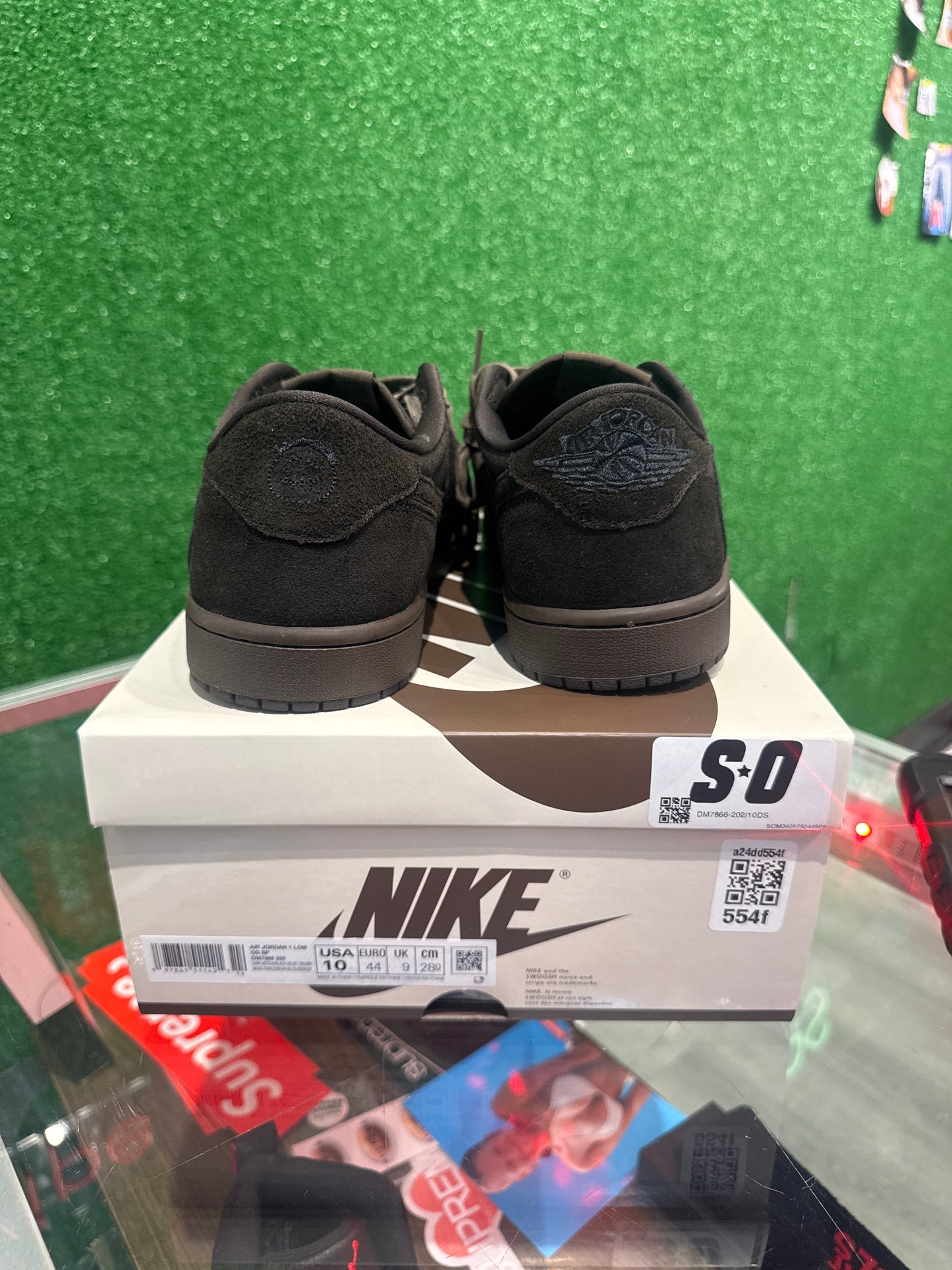 Air Jordan 1 Travis Scott Low Velvet Brown(USED)