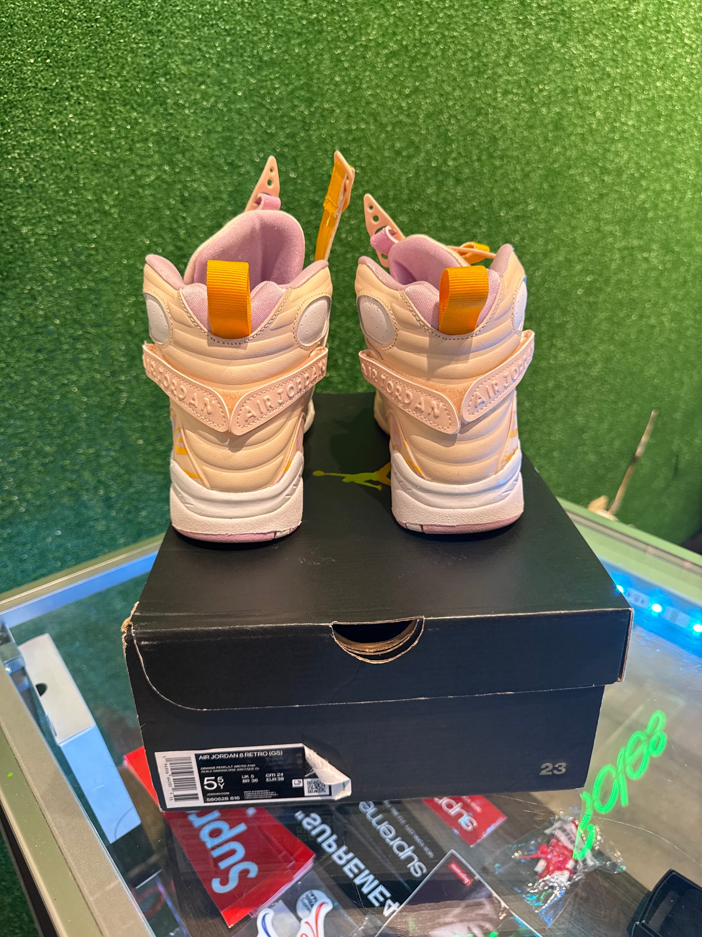 Air Jordan 8 Arctic punch (GS) (USED)