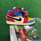 Air Jordan 1 mid fearless blue the great (USED)