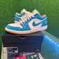 Air Jordan 1 low Barcelona cyber teal (USED)