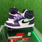 Air Jordan 1 Court Purple 2.0 (USED)