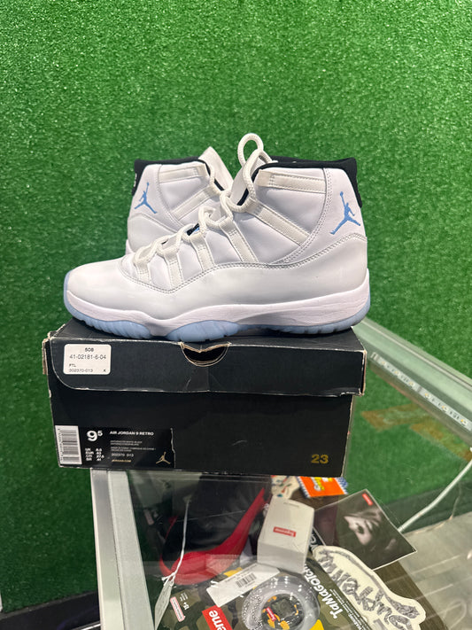 Air Jordan 11 Columbia legend blue .(USED)