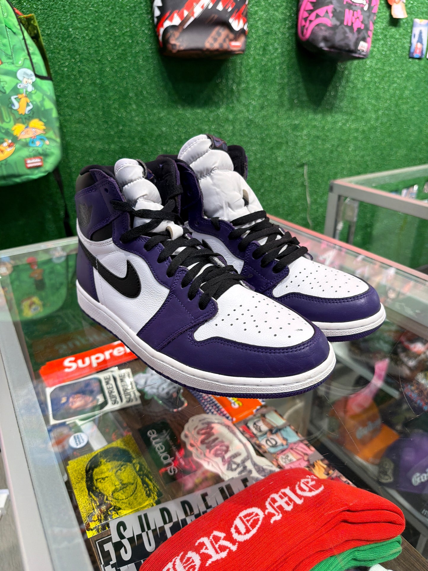 Air Jordan 1 Court Purple 2.0 (USED)