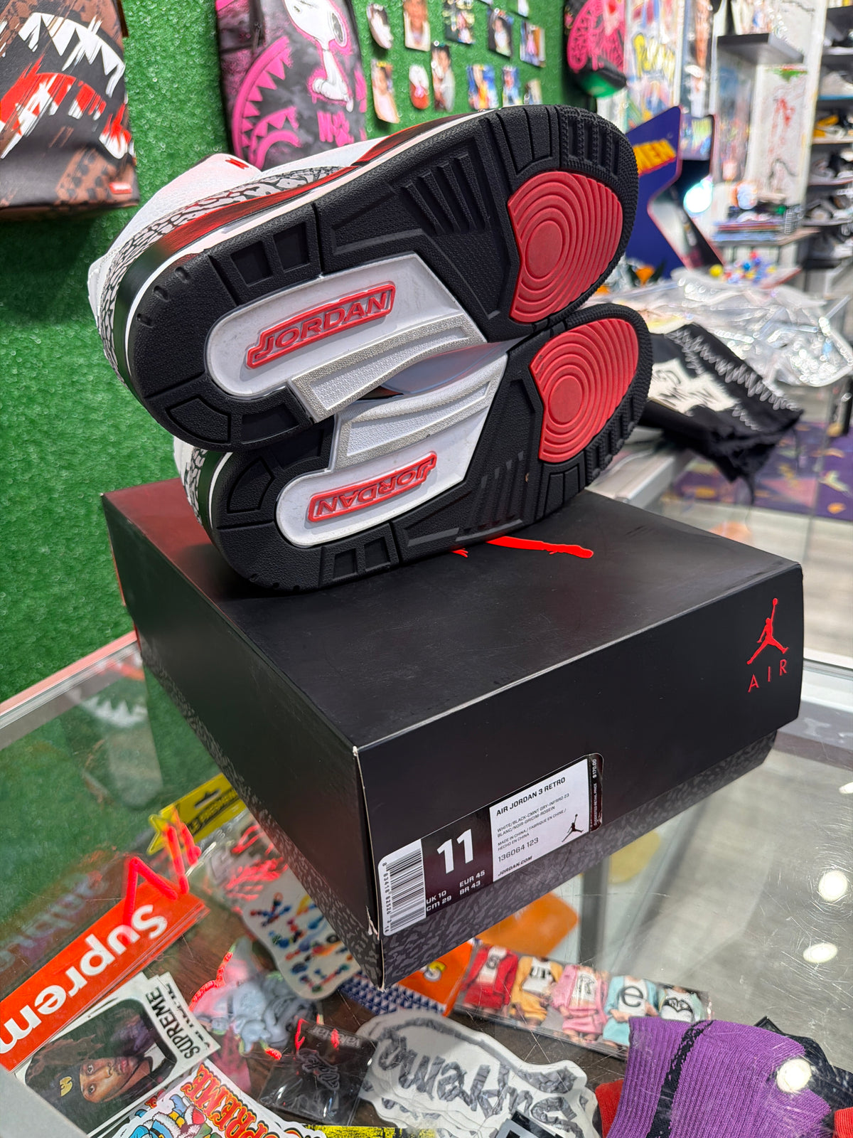 Air Jordan 3 Infrared (USED)