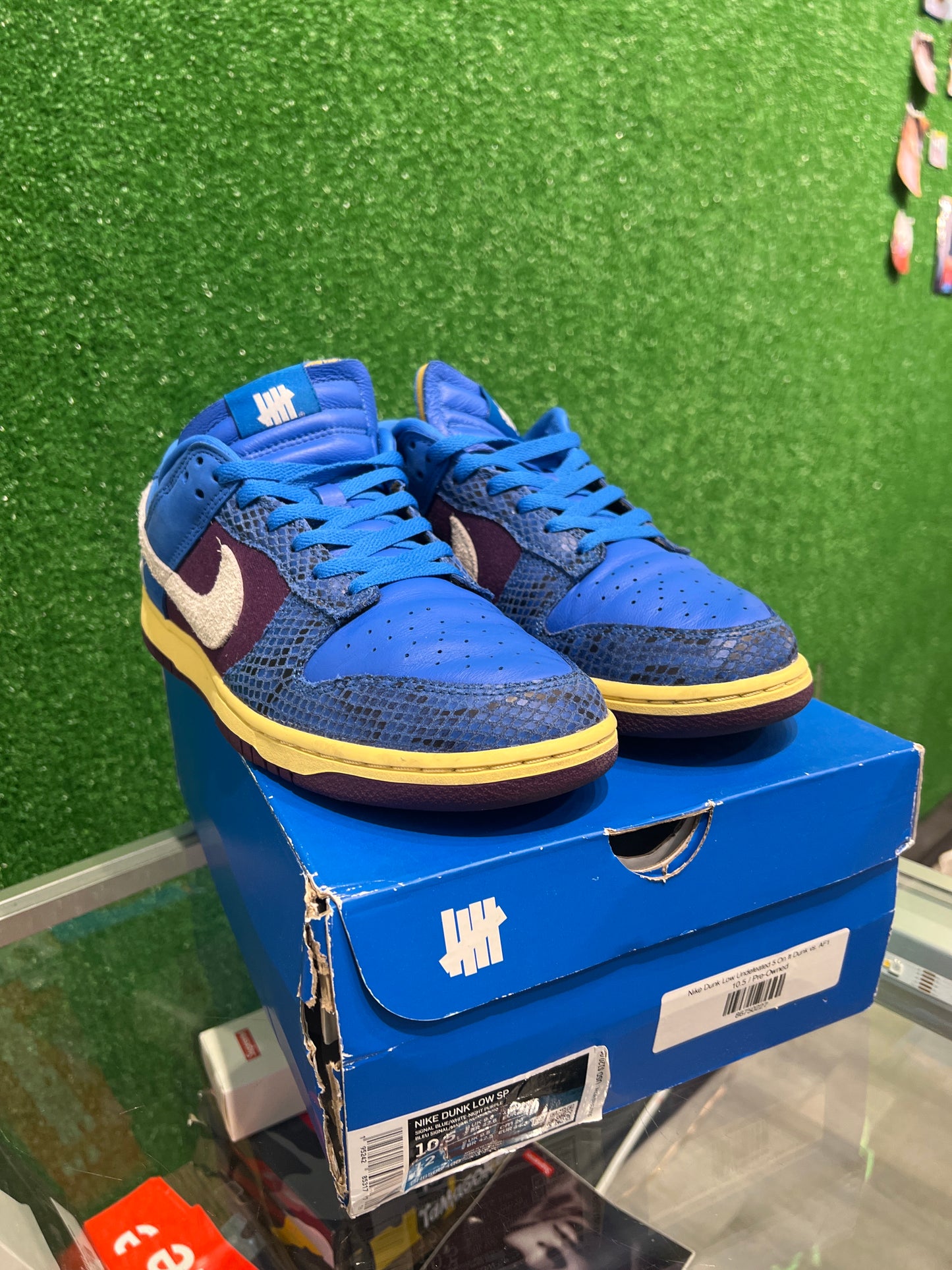 Nike Dunk low Undefeated Blue(Used)