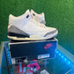 Air Jordan 3  White Cement Reimagined (USED)