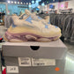 Balenciaga Triple S Clear Sole Leather Free Light Blue Grey Light Purple White (Women's) (USED)