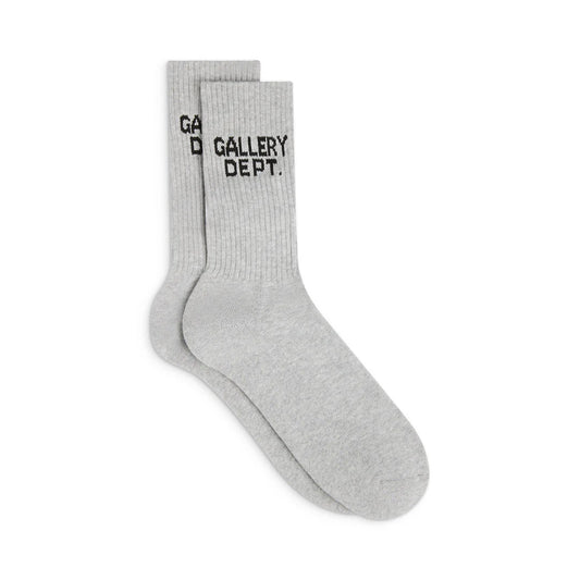 Gallery Dept .CLEAN HEATHER GREY SOCKS