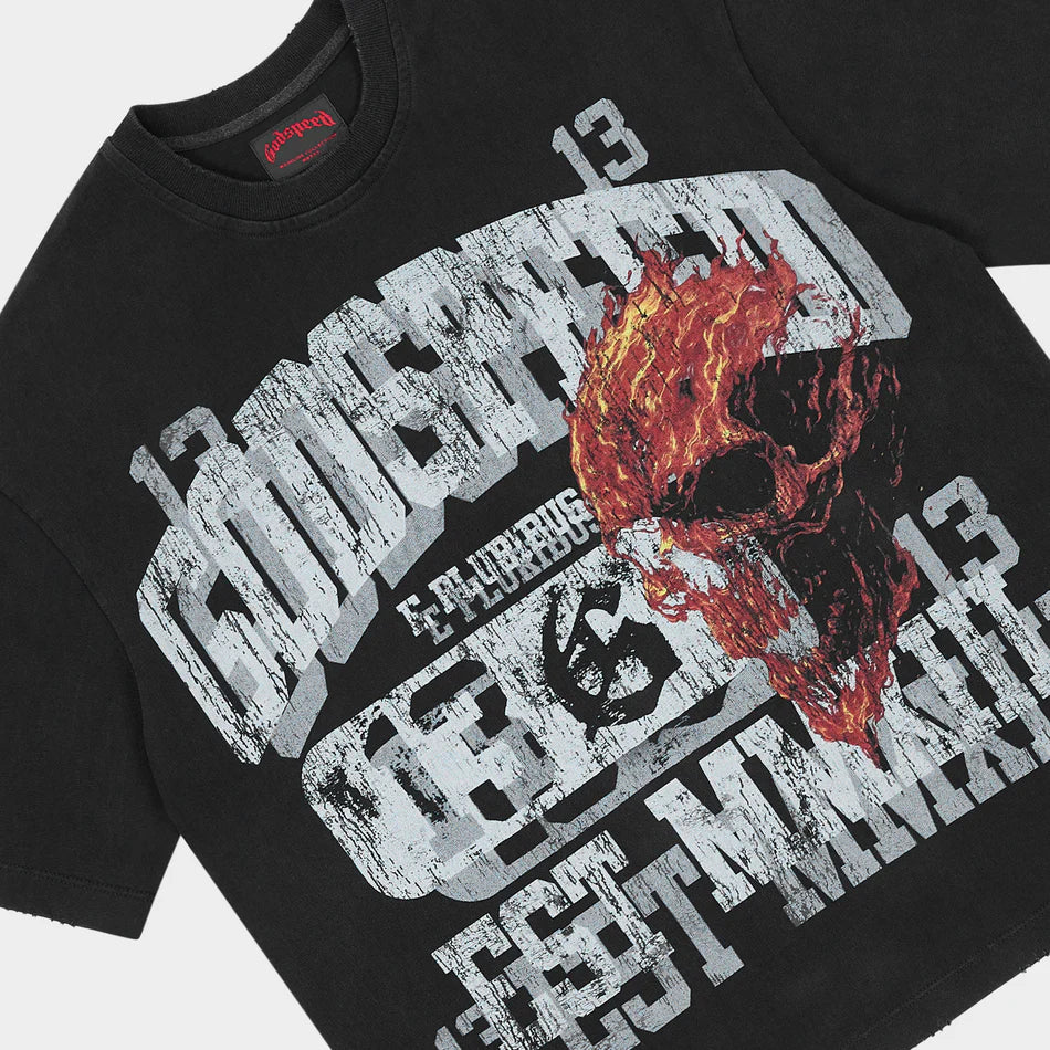 God Speed Seeing Double T-shirt (Black)