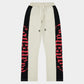 God Speed Courtside Sweatpants (Bone/Black/Red)