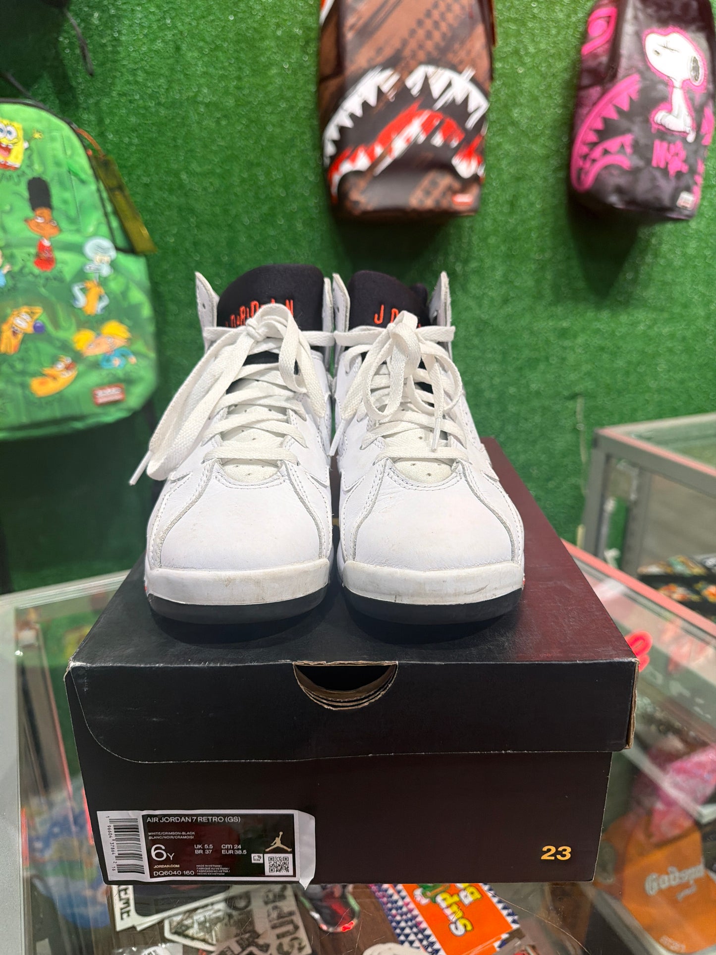 Air Jordan 7 White Infrared (GS) (USED)