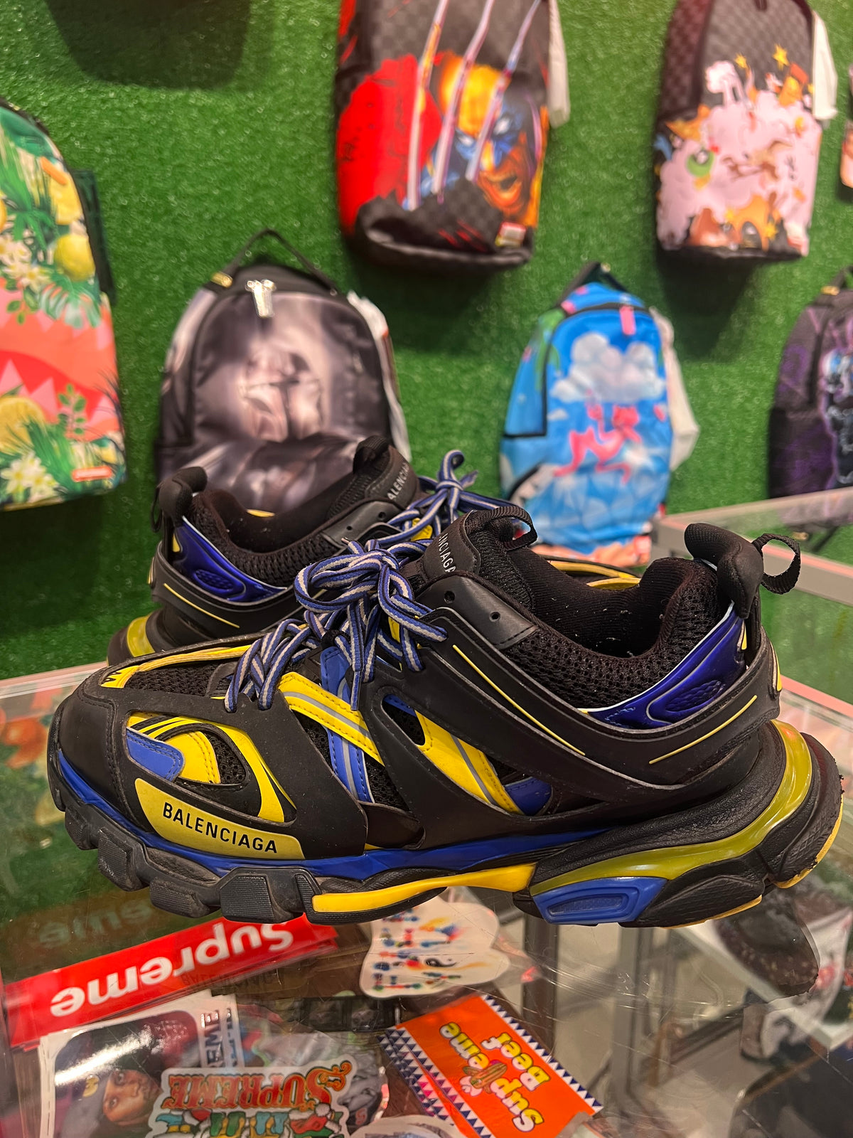 Balenciaga Track Black Yellow Blue(USED)