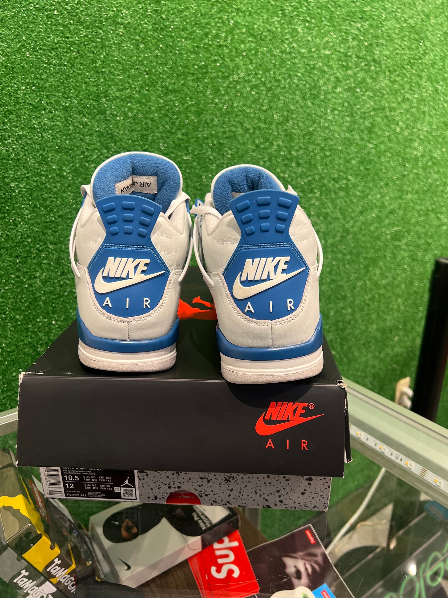 Air Jordan 4 Military Blue (2024) (USED)