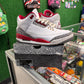 Air Jordan 3 Cardinal (USED)