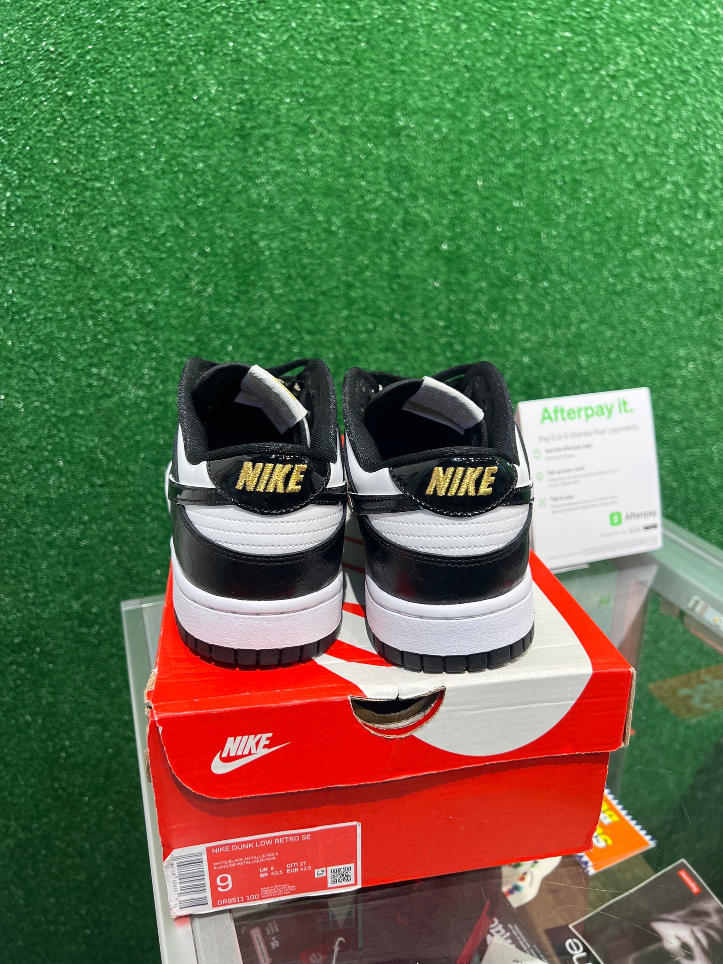 Nike Dunk Low Champs Black and White(USED)
