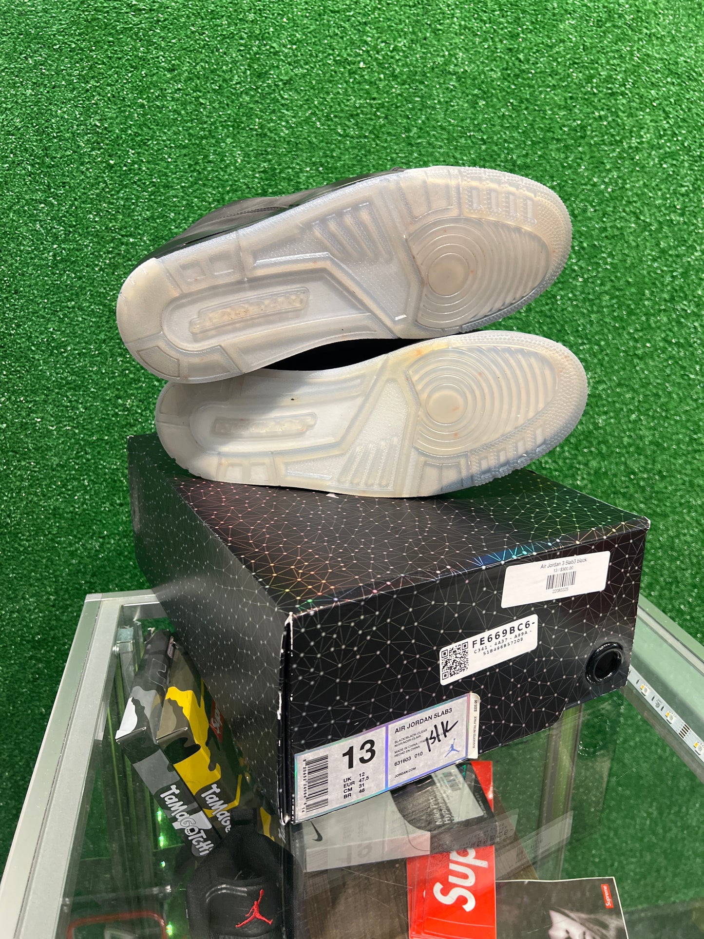 Air Jordan 3 5lab3 black (USED)