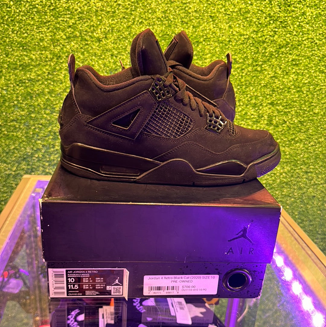 Air Jordan 4 Black Cat (USED) – Viper Soles