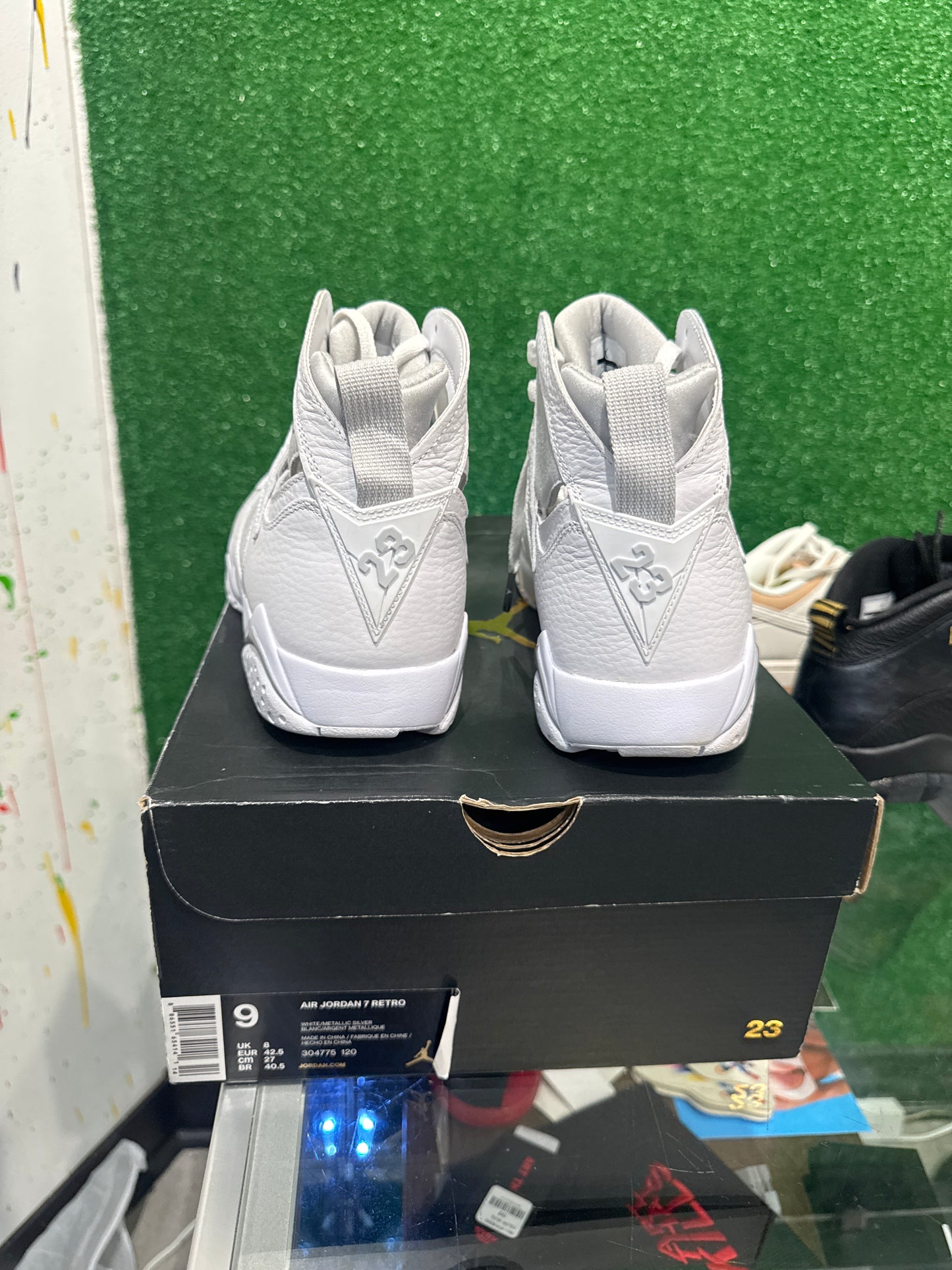 Air Jordan 7 pure platinum (USED)