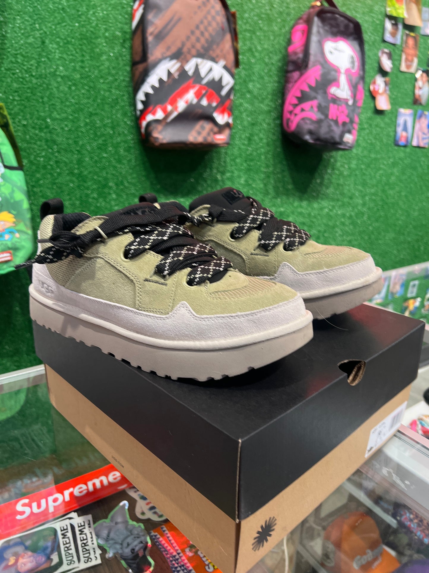 Ugg Leonel lo grey olive (USED)