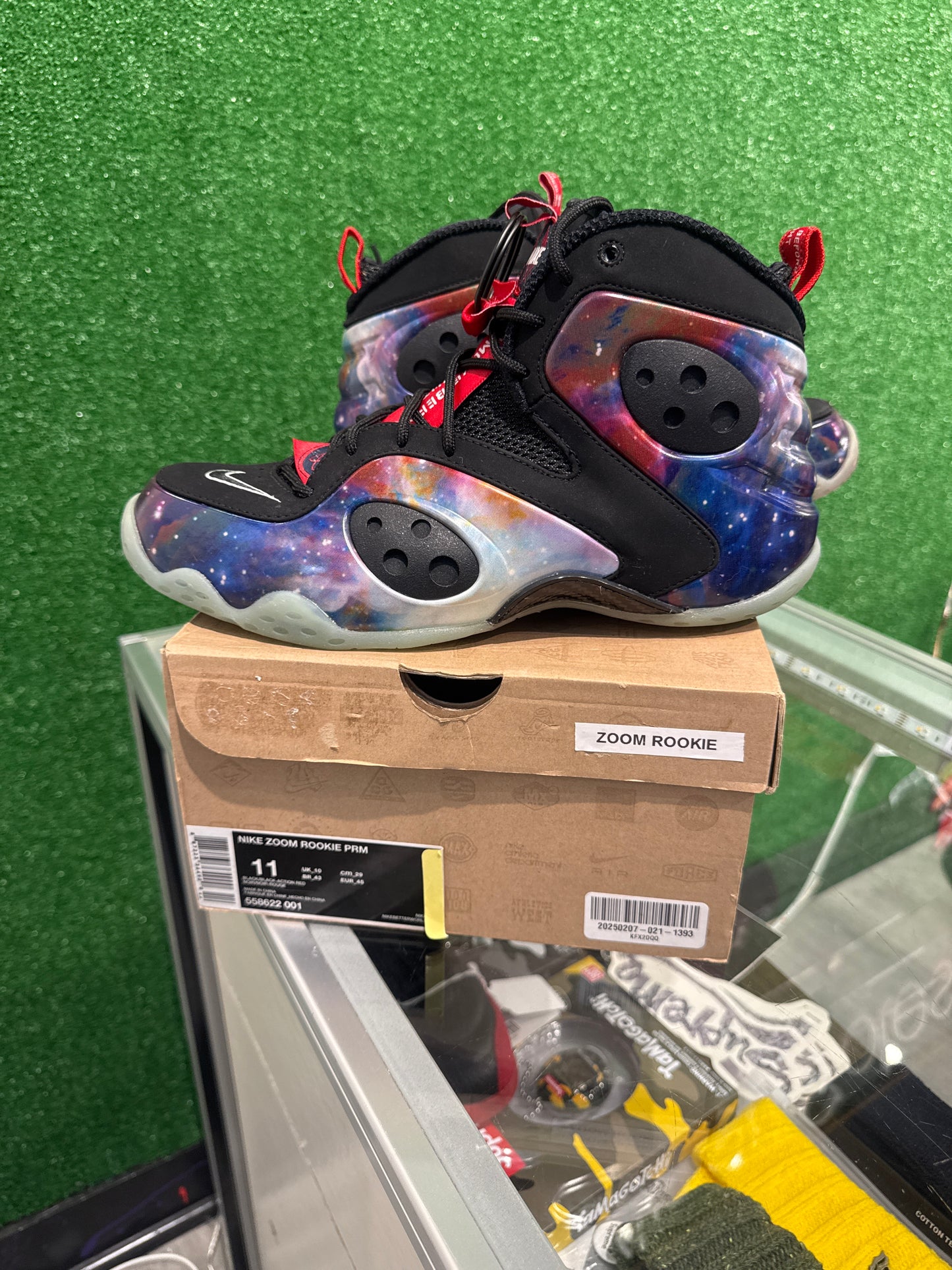 Nike air zoom rookie Galaxy  black pod (2012) (USED)