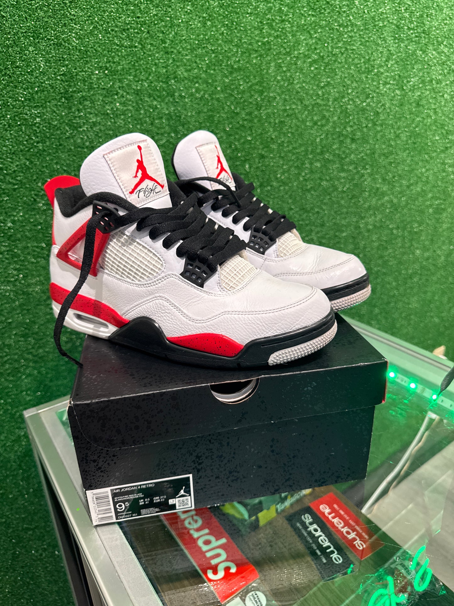 Air Jordan 4 Red Cement (used)