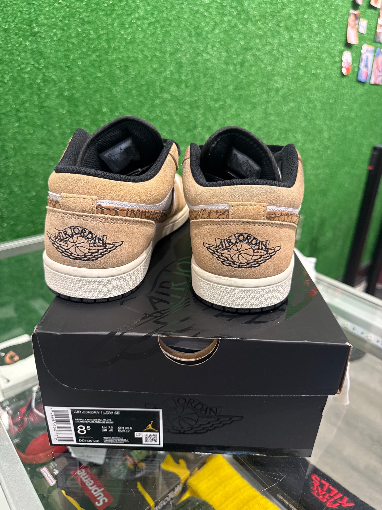 Air Jordan 1 low brown elephant (USED)
