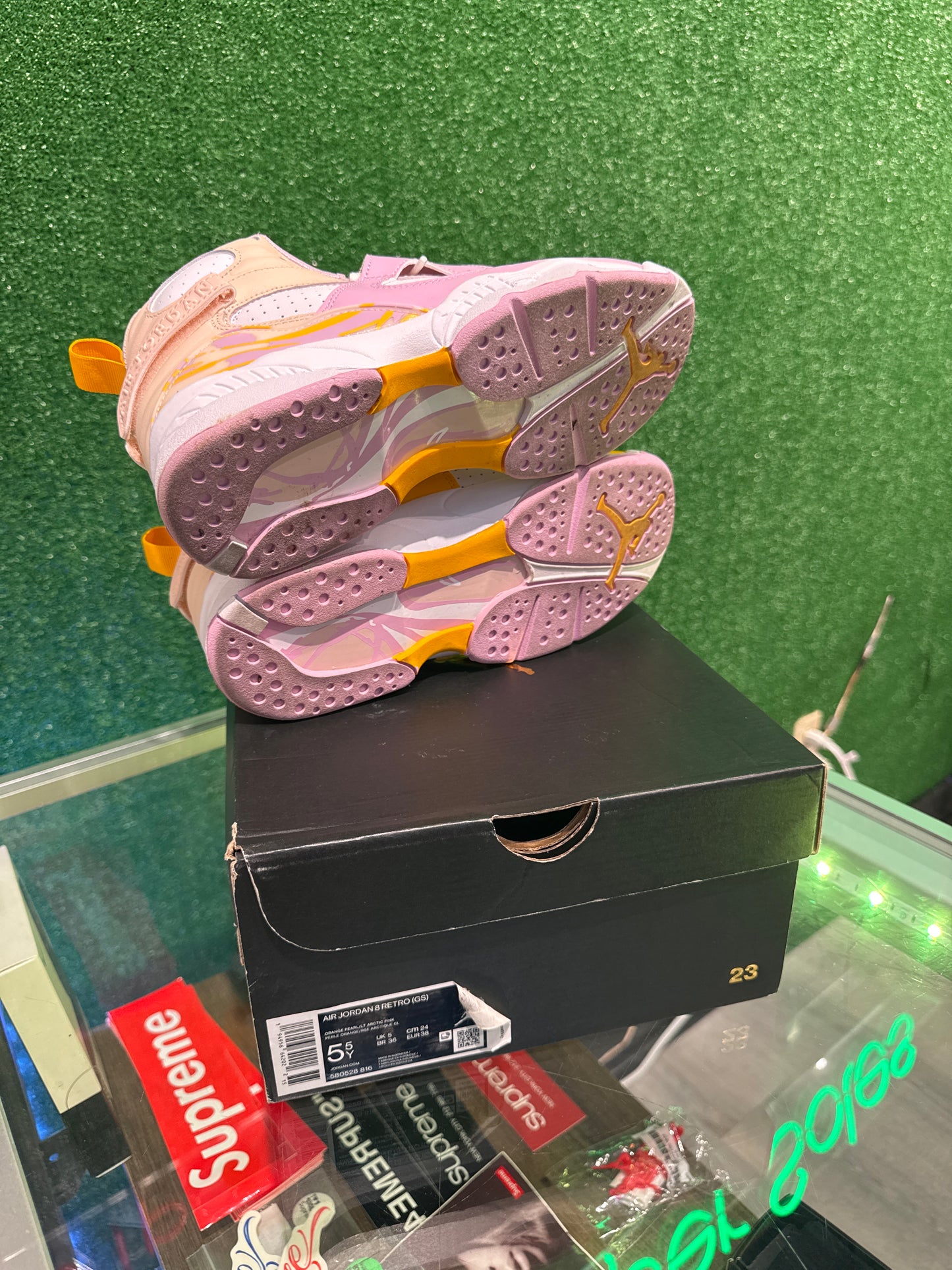 Air Jordan 8 Arctic punch (GS) (USED)
