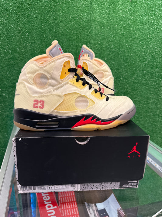 Air Jordan 5 Off-White Sail (USED)