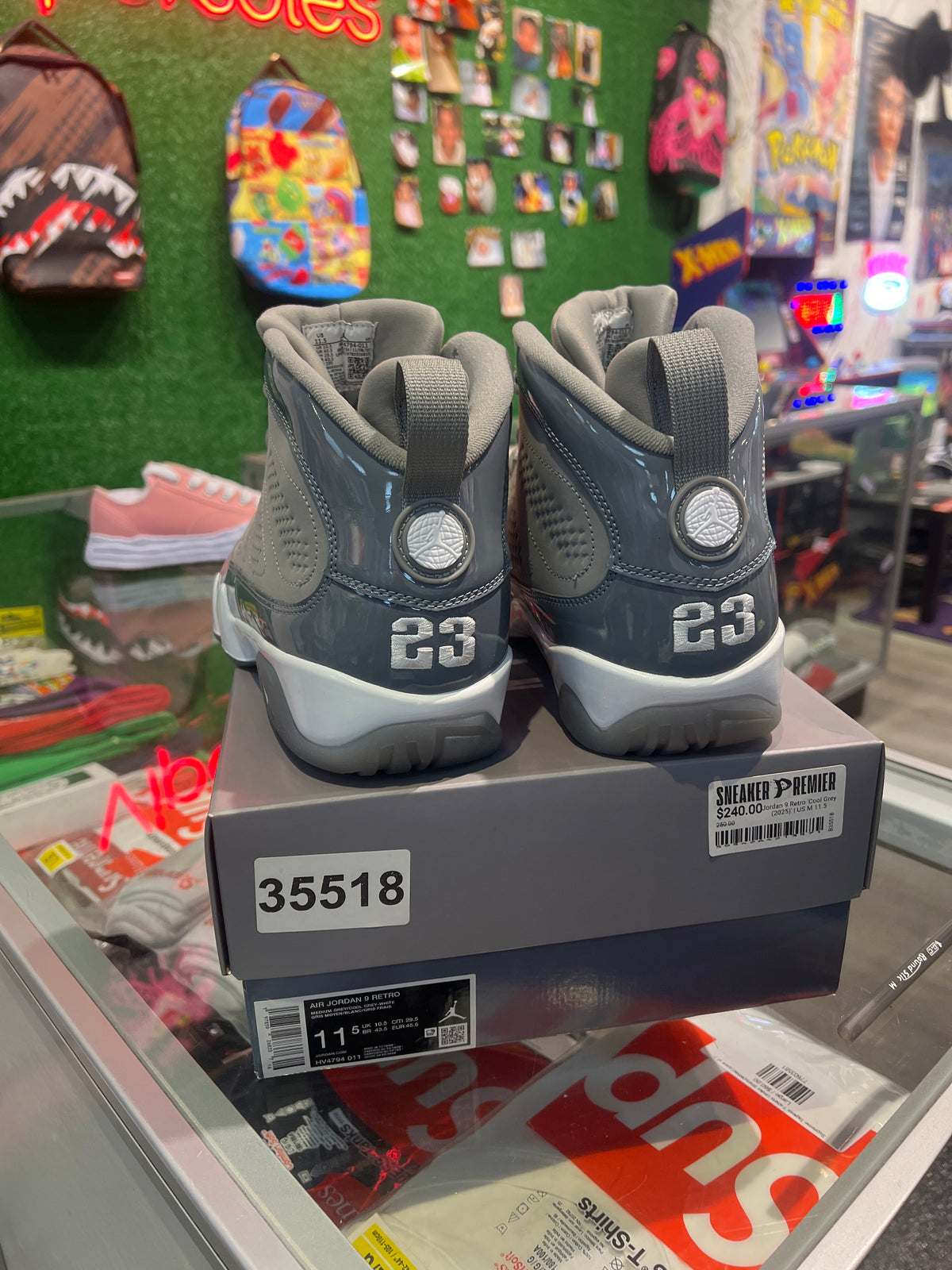 Air Jordan 9 Cool Grey (USED)