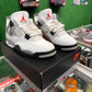 Air Jordan 4 white cement (USED)