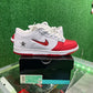 Nike dunk low supreme jewel red swoosh (USED)