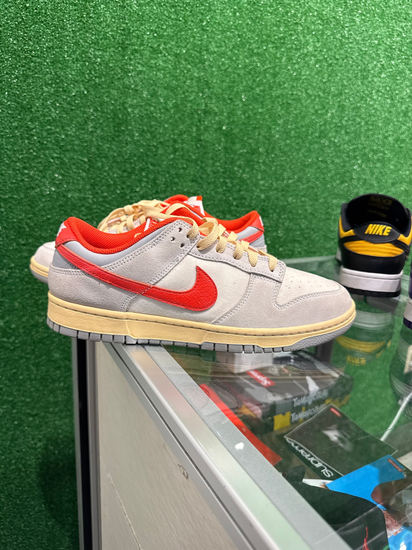 Nike Dunk Low 85  Athletic Department Grey Orange (used)