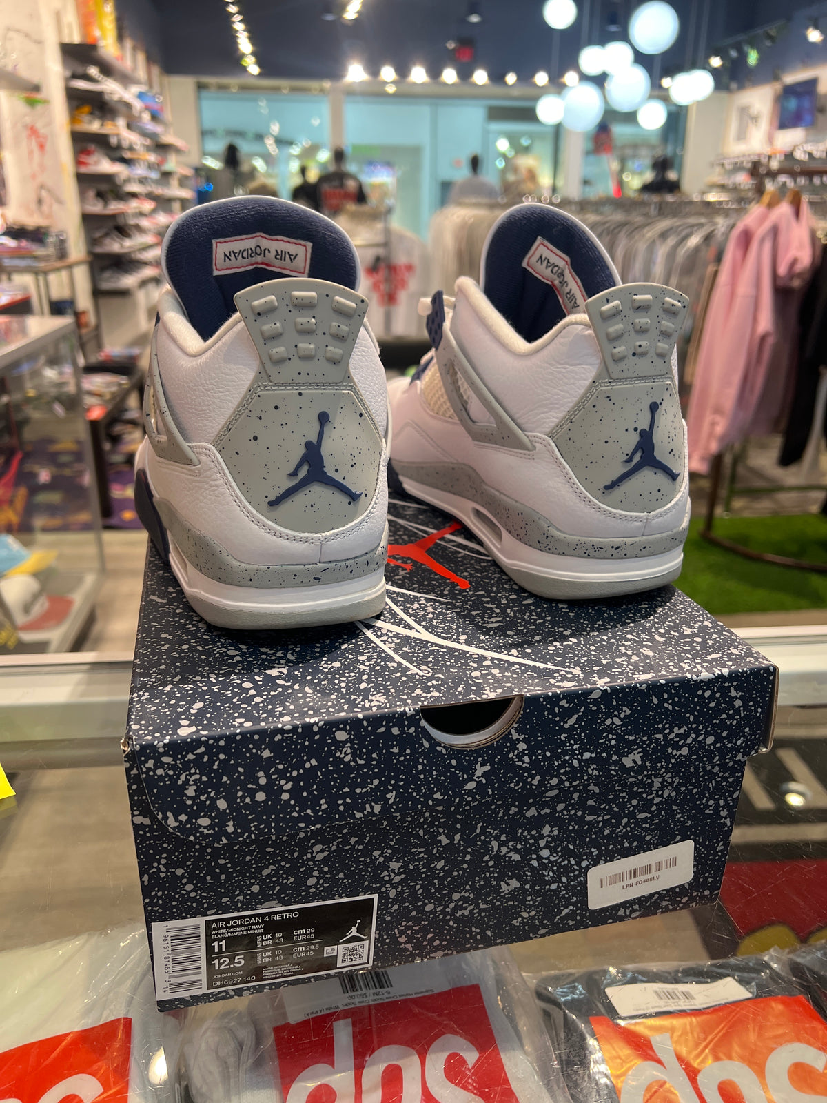 Air Jordan 4 Midnight Navy (USED.)