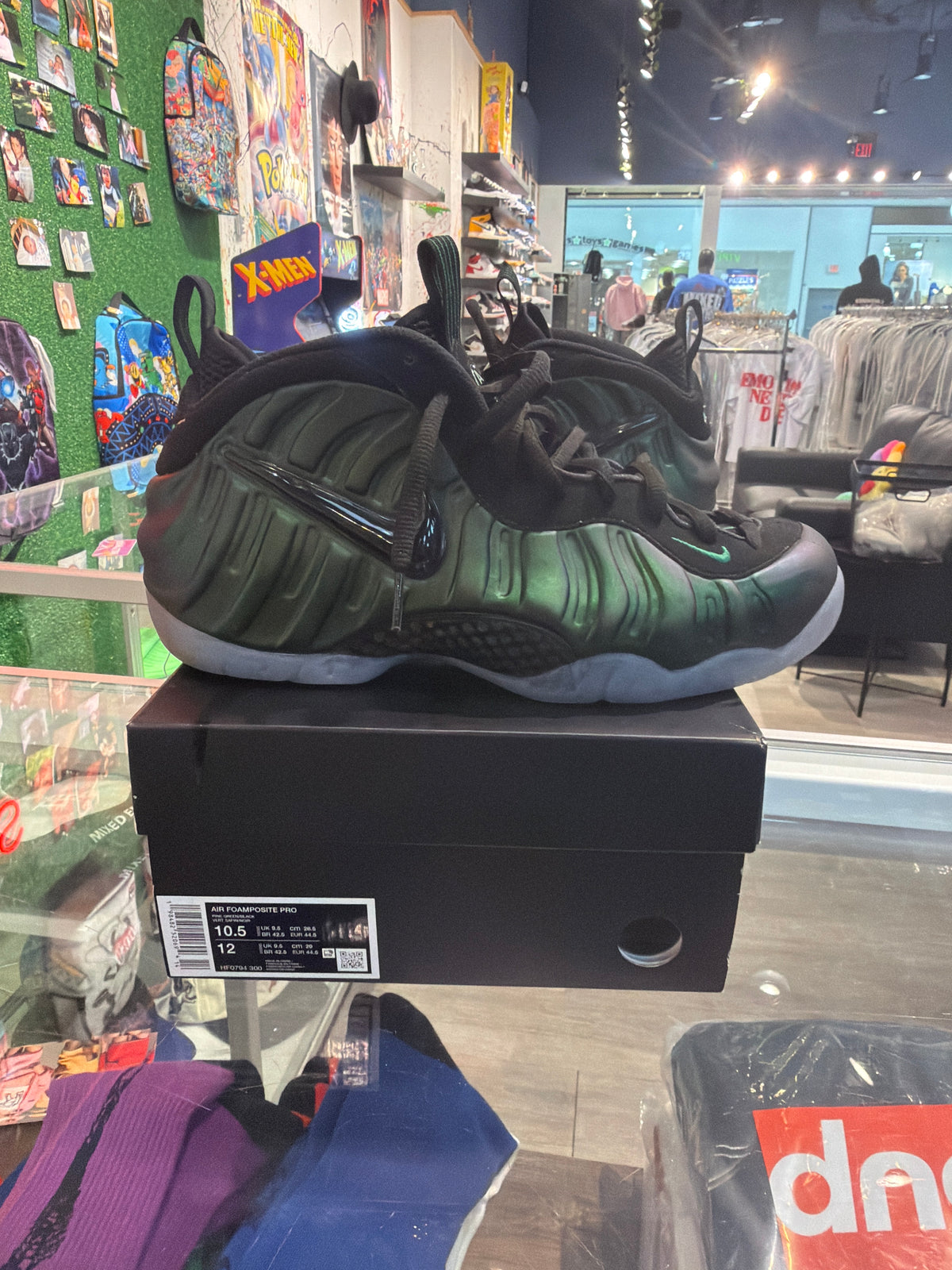 Nike Air Foamposite Pro Pine Green (2025) (USED)