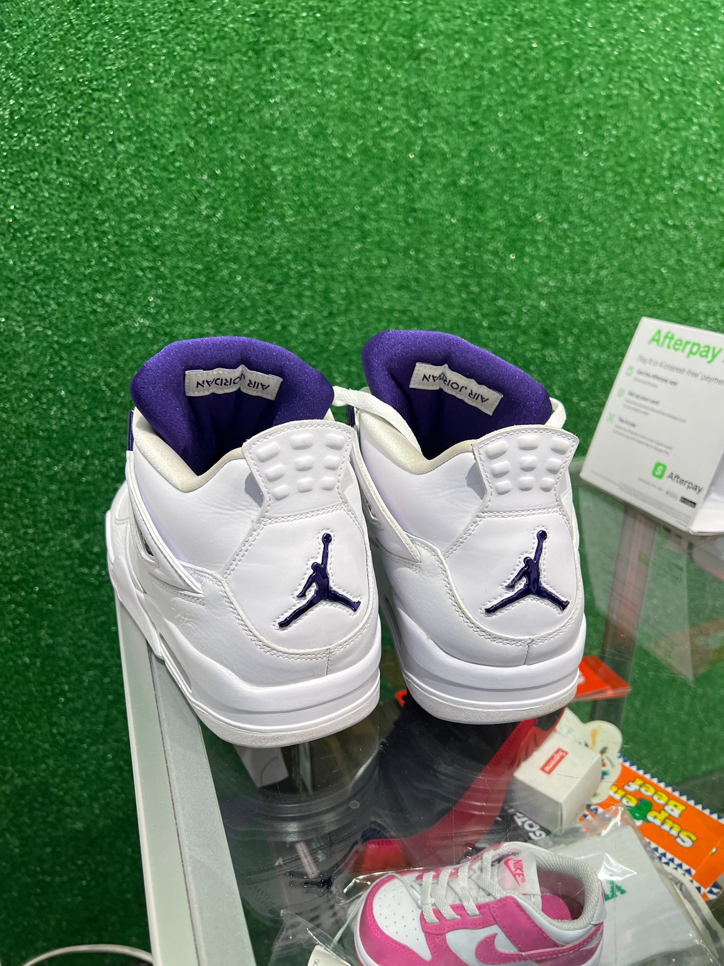 Air Jordan 4 metallic purple (USED)