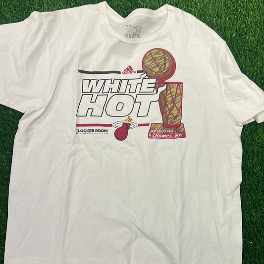White hot NBA tee