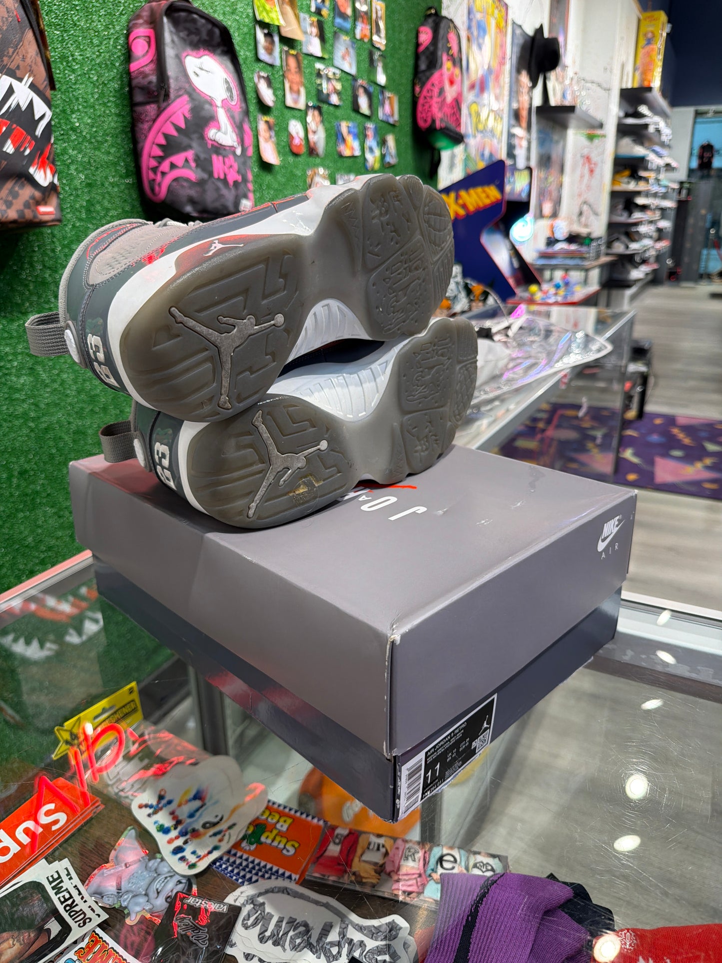 Air Jordan 9 Cool Grey…. (USED)